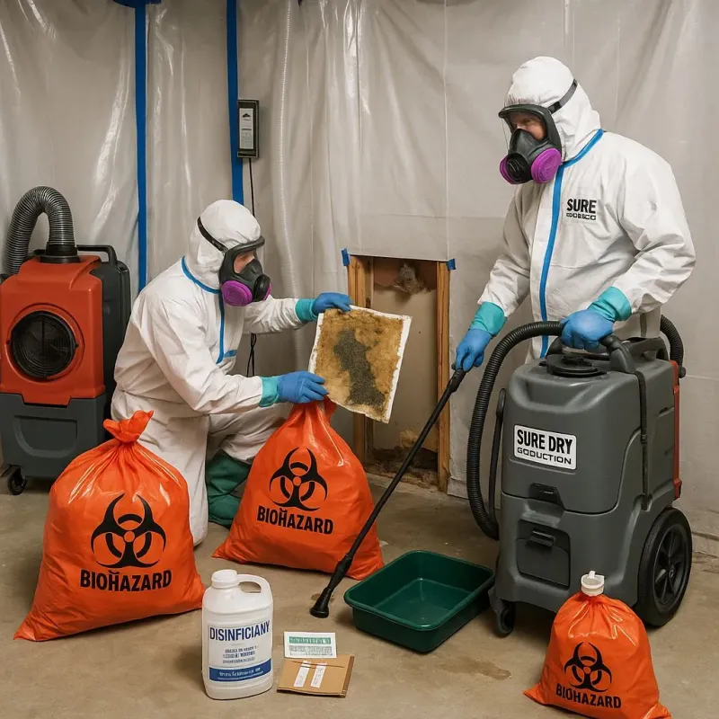 Contaminated Water Handling Protocols process in Cornish, ME