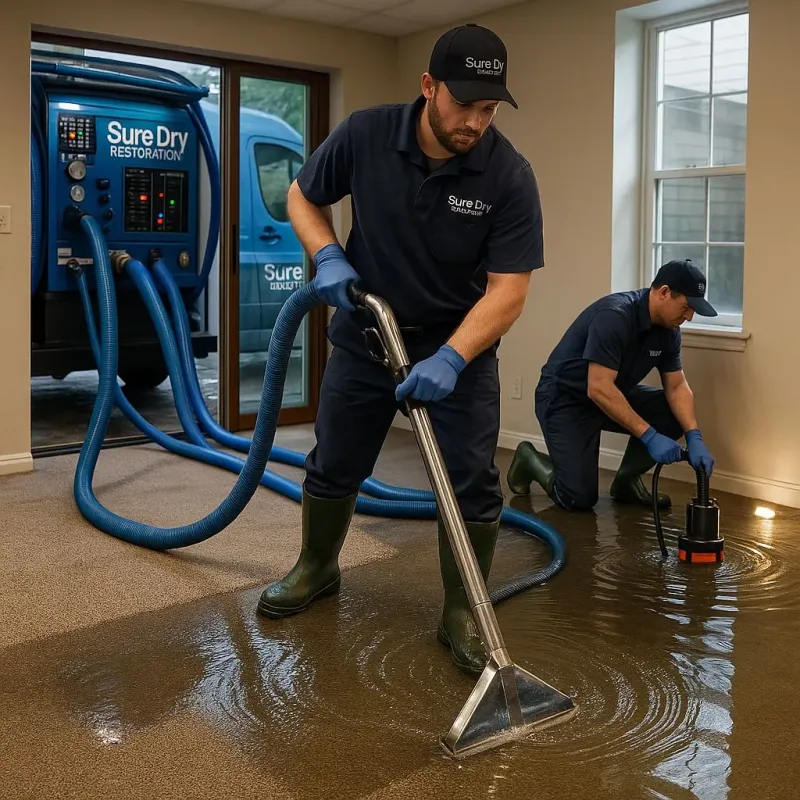 Water Extraction and Removal process in Cornish, ME